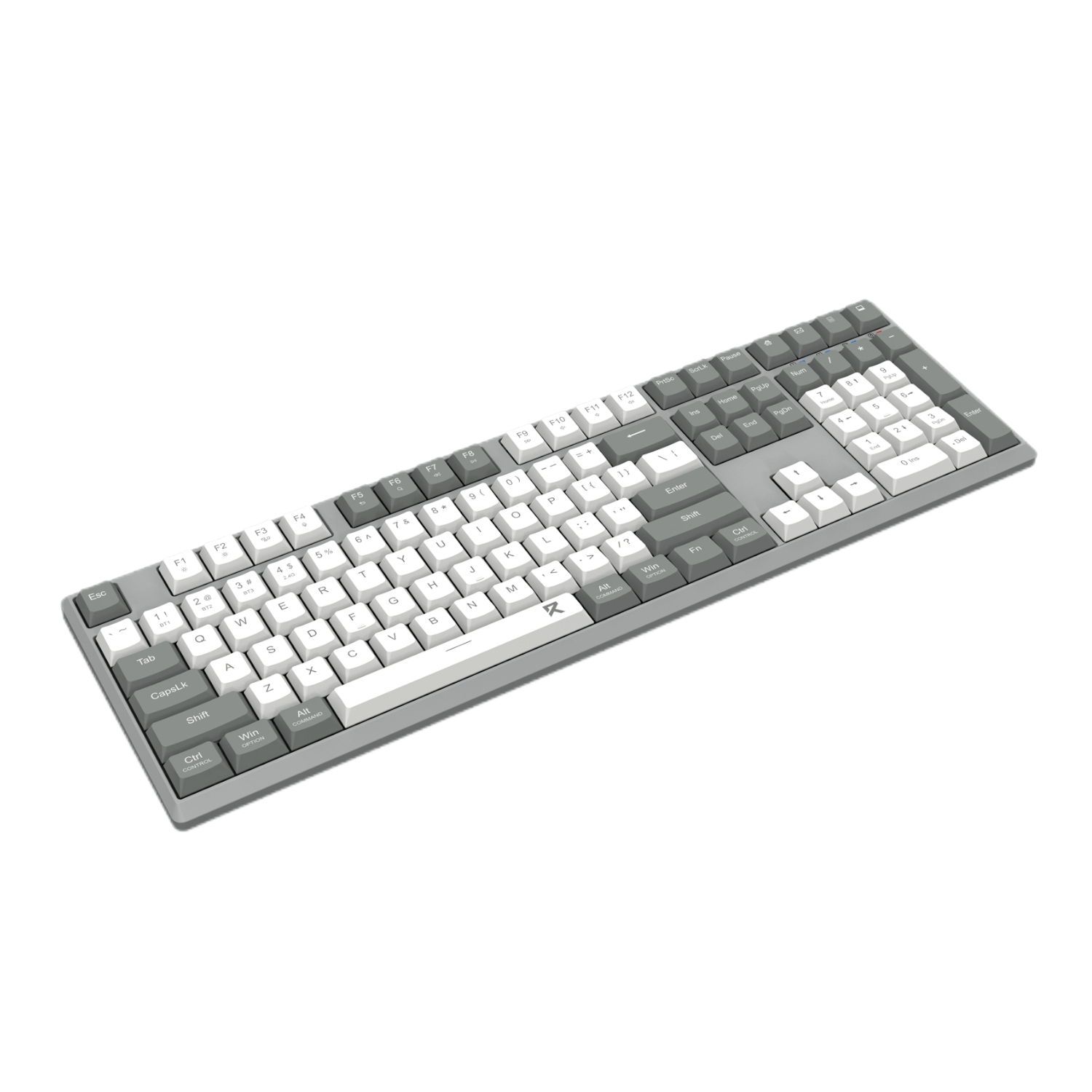 Redragon BK-7485 Wireless Office Keyboard - Grey - Image 2
