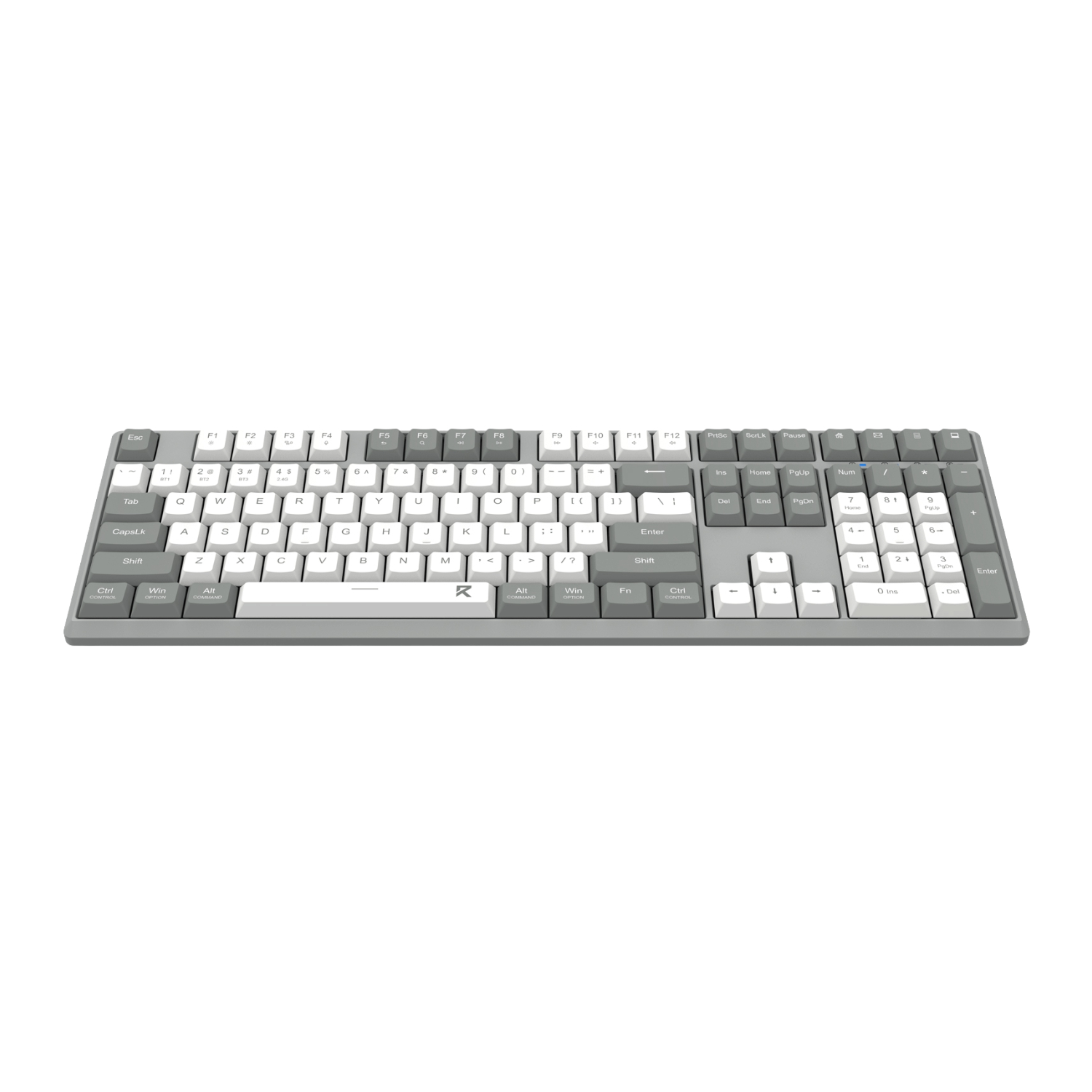 Redragon BK-7485 Wireless Office Keyboard - Grey - Image 3