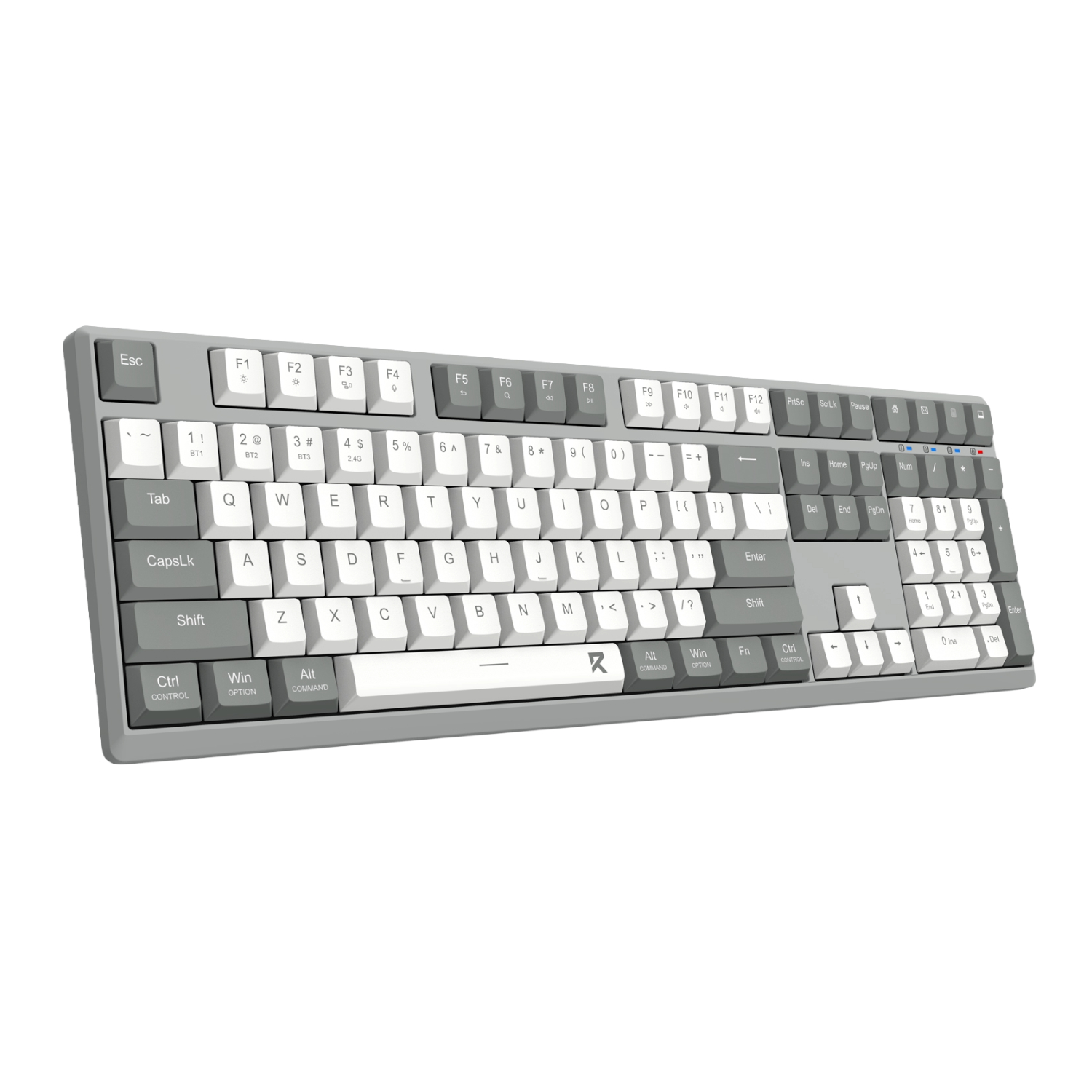 Redragon BK-7485 Wireless Office Keyboard - Grey - Image 5