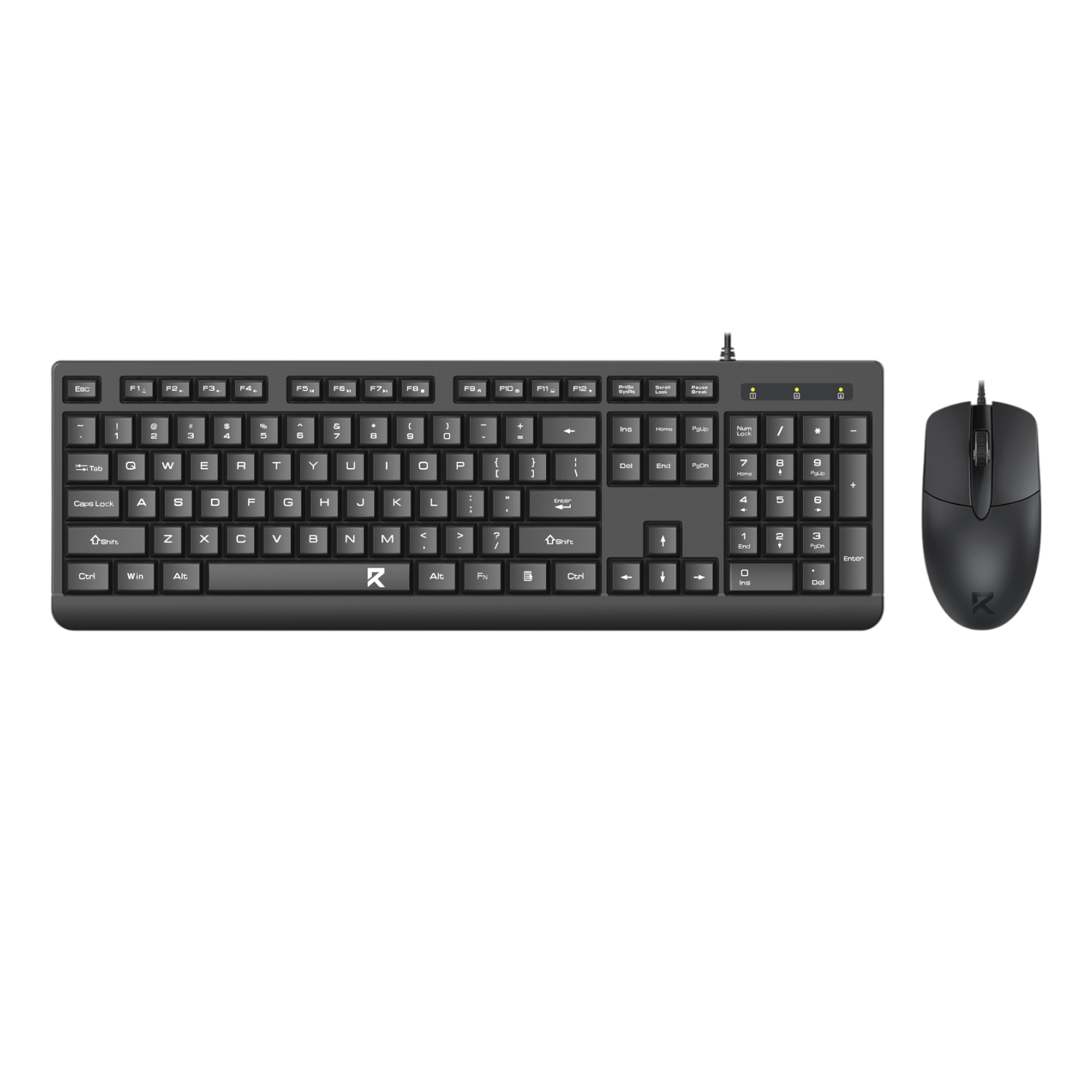 Redragon BS-7543 Wired Keyboard and Mouse Combo - Black