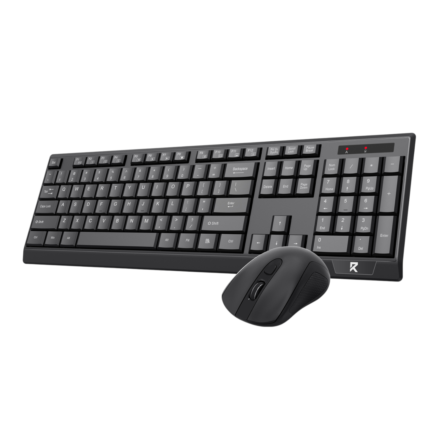 Redragon BS-8343A Wireless Keyboard and Mouse Combo - Black - Image 6