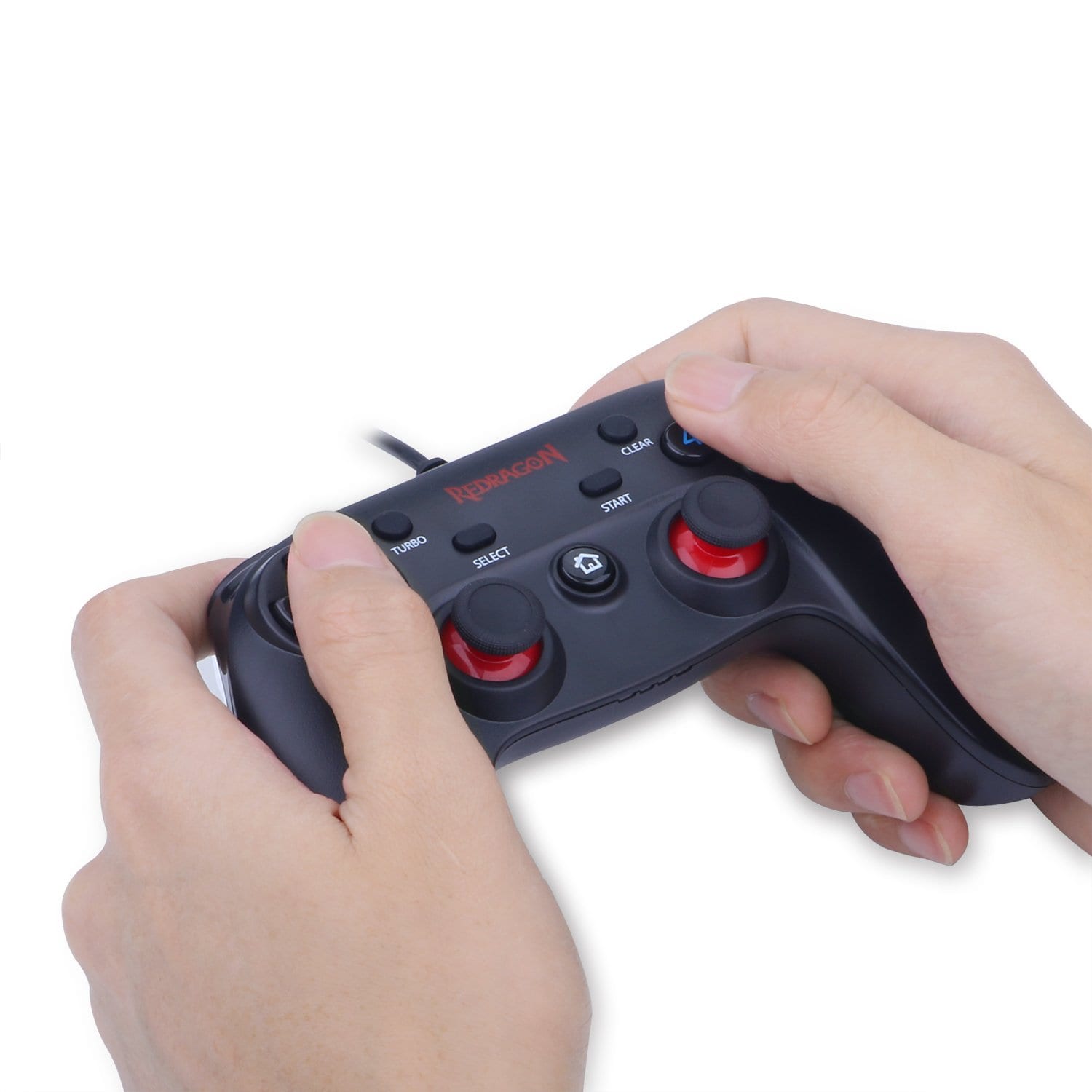 Redragon Saturn Wired X/D-input(Digital/Analog) PC Controller Black - Image 2