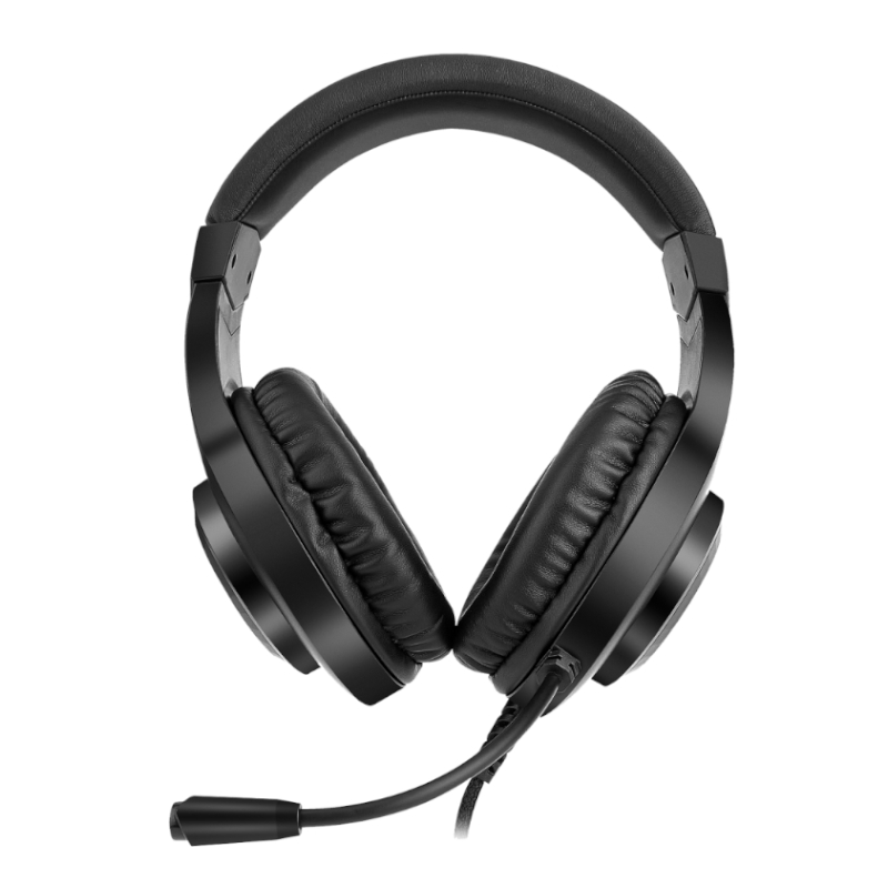 REDRAGON Over-Ear HYLAS Aux (Mic and Headset)|USB (Power Only) RGB Gaming Headset - Black - Image 3