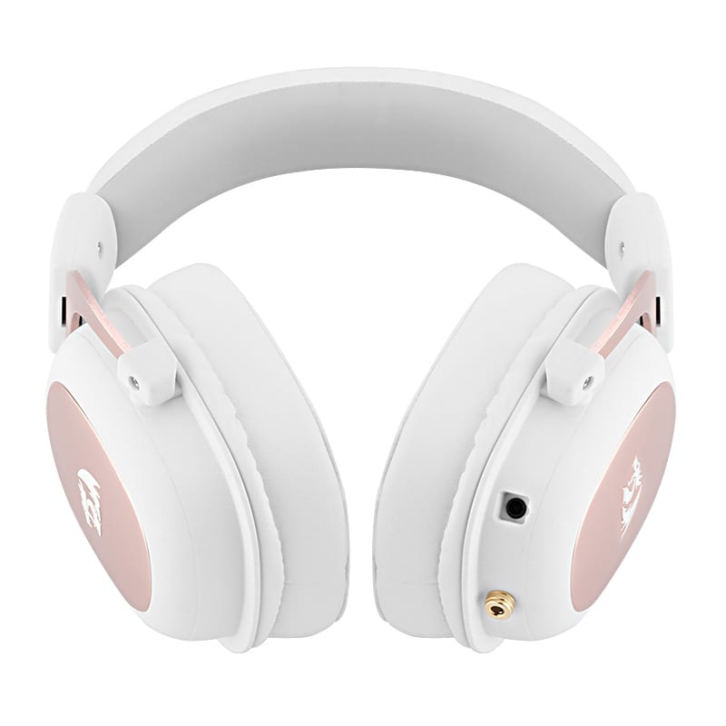 Redragon Over-Ear ZEUS 2 USB Gaming Headset - White - Image 3