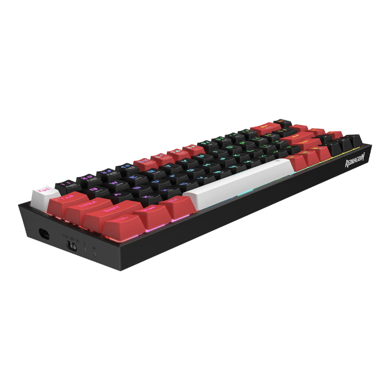 REDRAGON Castor Pro 68Key Wireless Red - Image 4