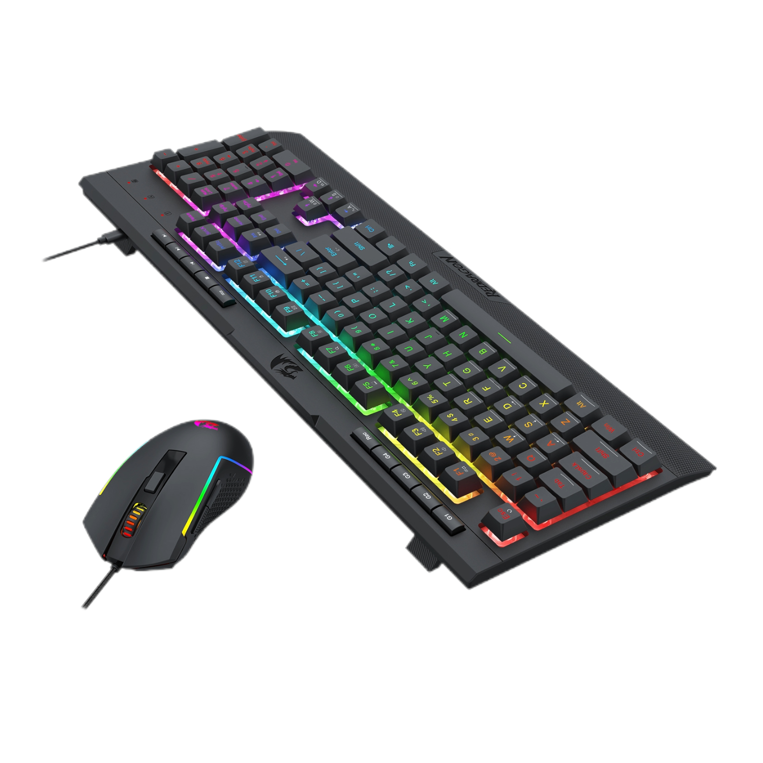 Redragon S151 Gaming Keyboard and Mouse Combo-Black - Image 5
