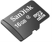 Sandisk 16GB Class 4 Microsd Card, SDSDQM-016G-B35