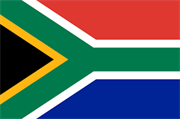 SA Flag - Small Size, Retail Packaged ,
