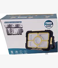 Solarix LED Solar Floodlamp with Power Bank