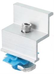 Solarix End Clamp 40MM Ell Solar Panel Mounting