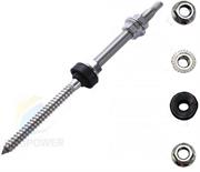 Solarix Ibr Hanger Bolt Screw for D-RAIL 8MM