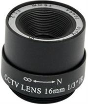 Securnix Lens 16MM Fixed Iris, Retail Box , No Warranty