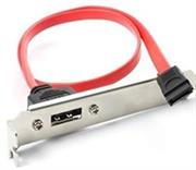 Unique SATA Female to SATA Male with Bracket