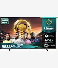 Hisense Q6Q 75 Inch Qled Vidaa Smart LED TV
