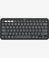 Logitech Pebble Keys 2 K380S Graphite Bluetooth Keyboard