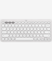 Logitech Pebble Keys 2 K380S White Bluetooth Keyboard