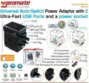 Promate Travelmate.mobi ,universal Auto-switch Power