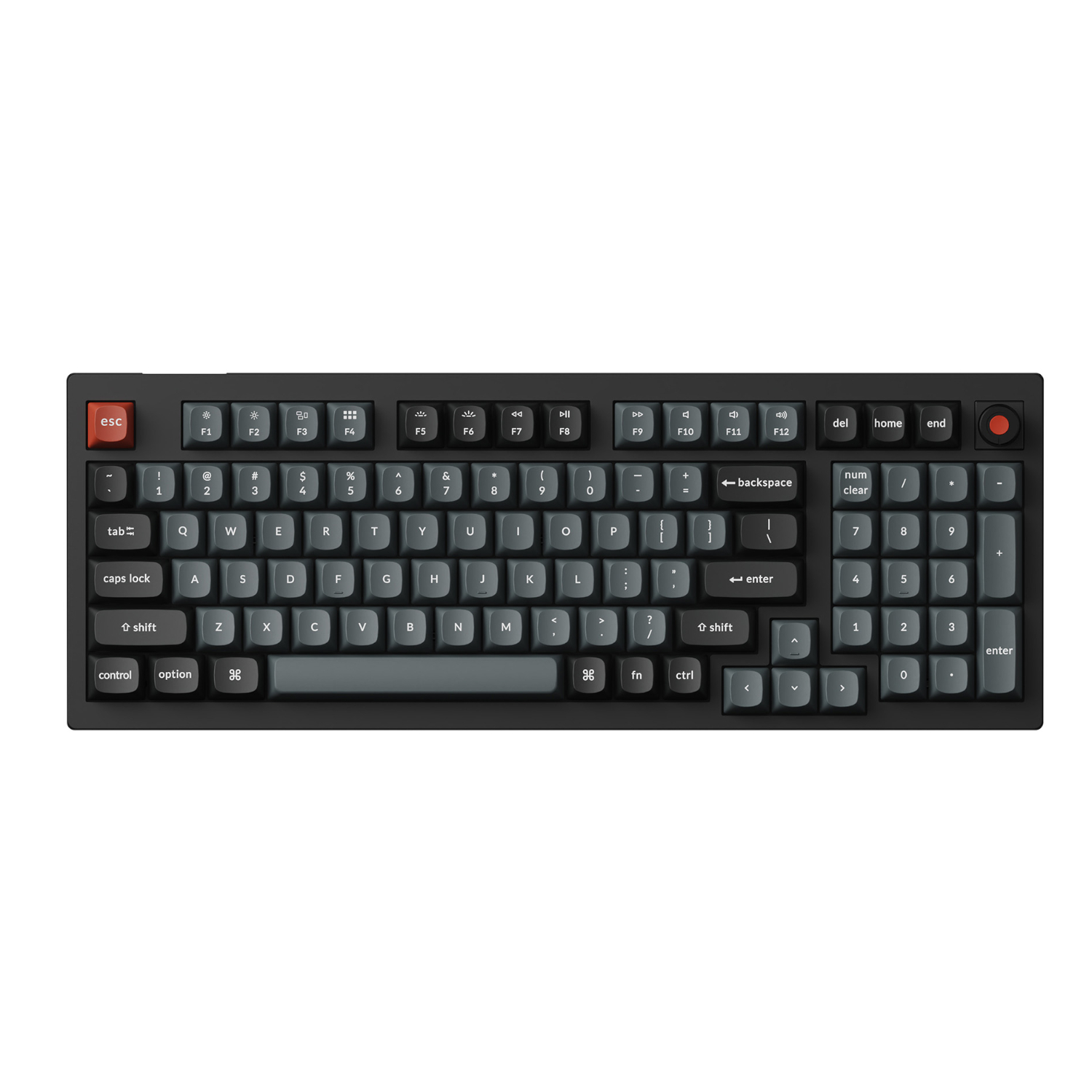 Keychron V5 Ultra 96% 8K Red Switch Hot-Swapple Silk POM RGB Wireless Keyboard - Image 2