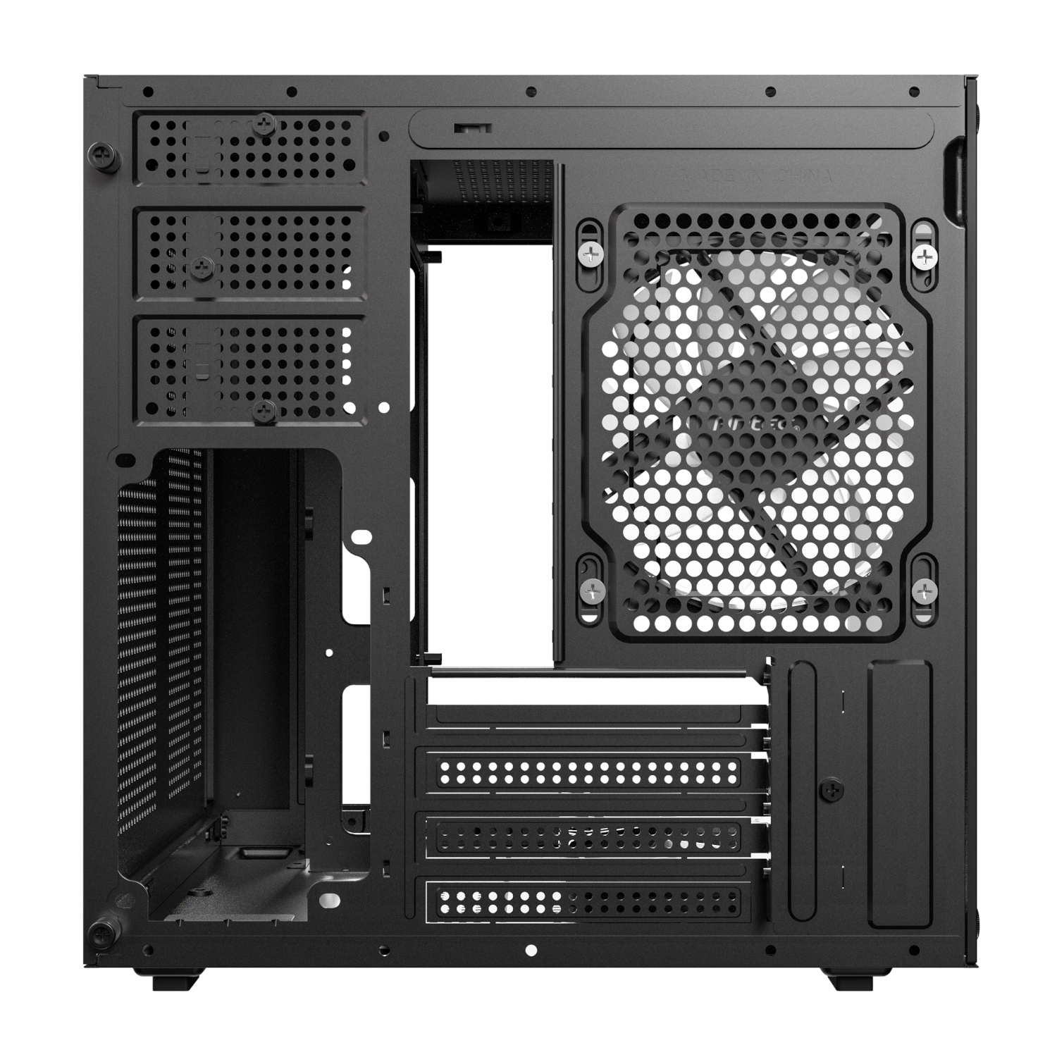 Antec VCX10M RGB Micro-ATX | ITX Mini -Tower Gaming Chassis - Black - Image 4