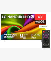 LG 43 Inch NU850B6LA Nano 4K UHD Smart TV