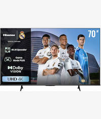 Hisense 70 Inch A6Q 4K UHD Smart LED TV