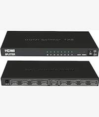 Unique 4K x 2K Ultra HD 8 Port Hdtv Splitter