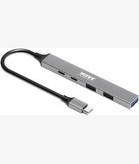 Port USB Type C Hub with 4 USB Ports