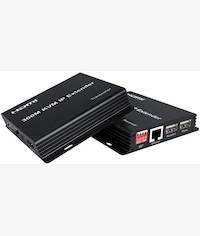 Unique 300M HDMI KVM IP Transmitter and Receiver Extender