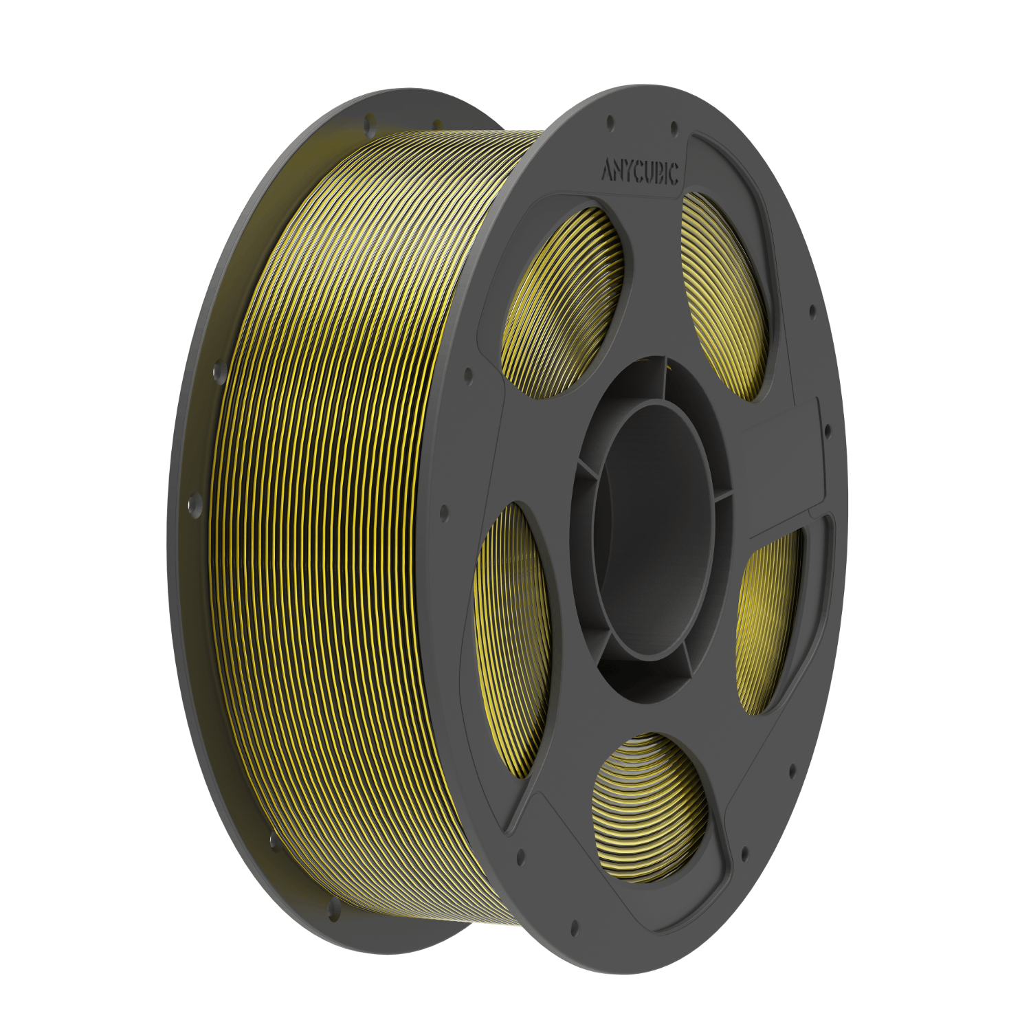 Anycubic PLA Silk Dual-Colour Filament 1.75mm 1kg – Black/Gold