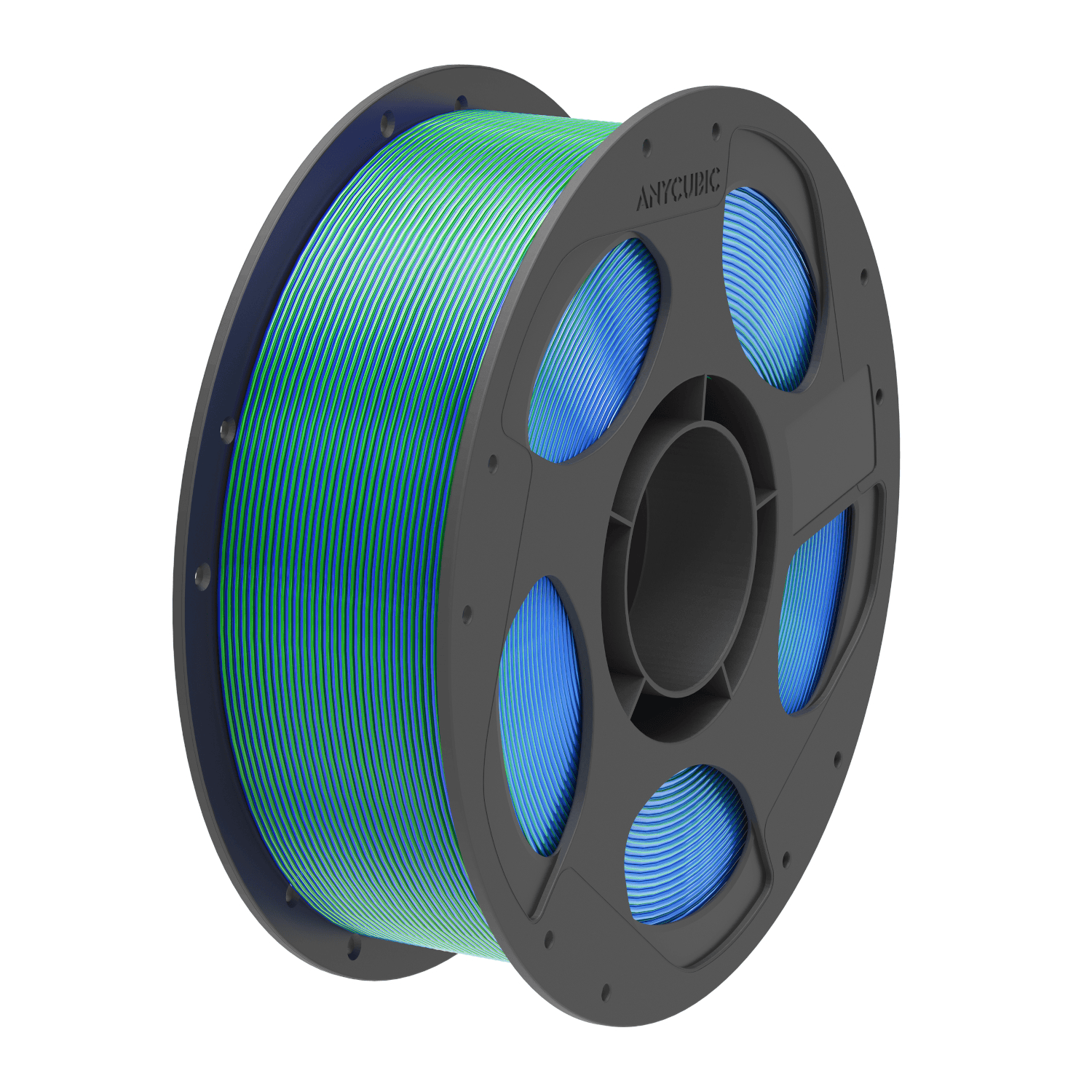 Anycubic PLA Silk Dual-Colour Filament 1.75mm 1kg – Blue/Green