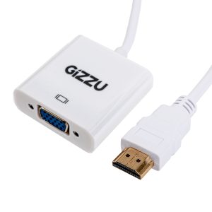 Gizzu 1080P VGA to HDMI Adapter with Audio