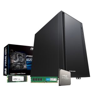 PCBuilder HOME MASTER Desktop — AMD Ryzen 5 3400G — Windows 11