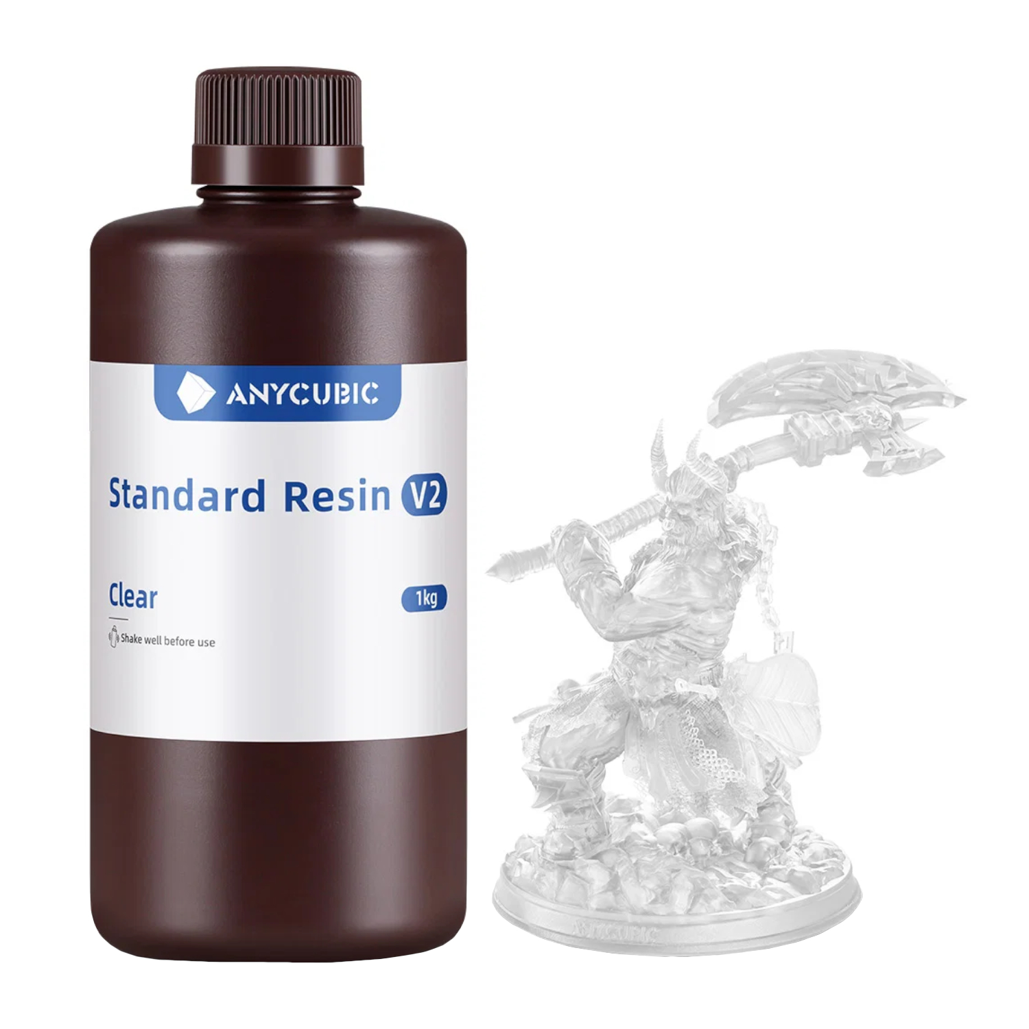 Anycubic Standard Resin V2 1kg – Clear