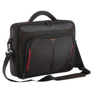 TARGUS - CLASSIC 13 - 14.3 CLAMSHELL CASE - BLACK/RED