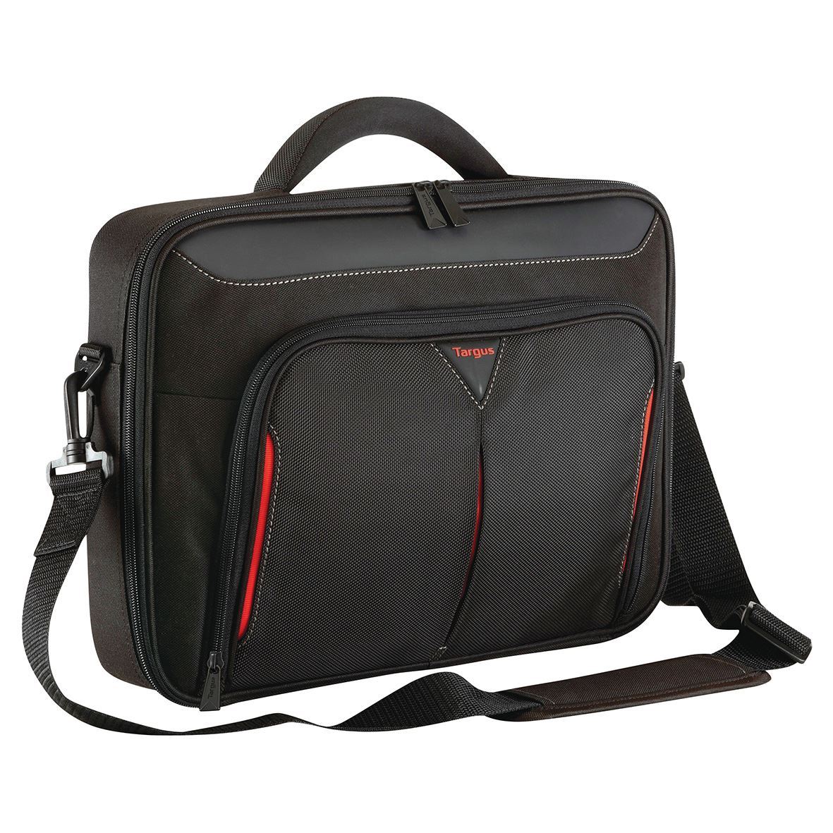 TARGUS - CLASSIC 13 - 14.3 CLAMSHELL CASE - BLACK/RED