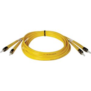 Eaton Duplex Singlemode 9/125 Fiber Patch Cable (ST/ST), 3M (10 ft.)