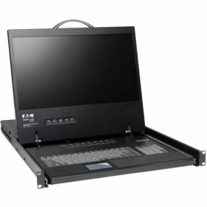 Eaton NetController 16-Port 1U Rack-Mount Console KVM Switch with 19-in. LCD