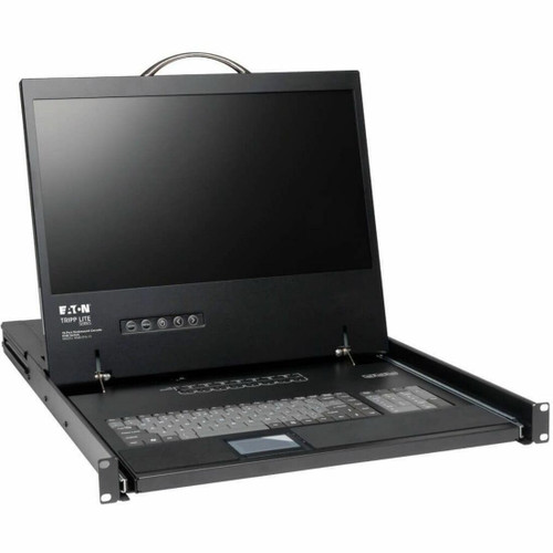 Eaton NetController 16-Port 1U Rack-Mount Console KVM Switch with 19-in. LCD
