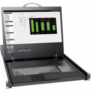 Eaton NetCommander 16-Port Cat5 1U Rack-Mount Console KVM Switch with 19-in. LCD