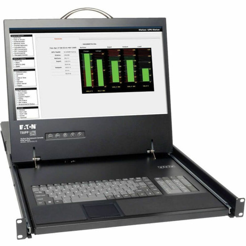 Eaton NetCommander 16-Port Cat5 1U Rack-Mount Console KVM Switch with 19-in. LCD