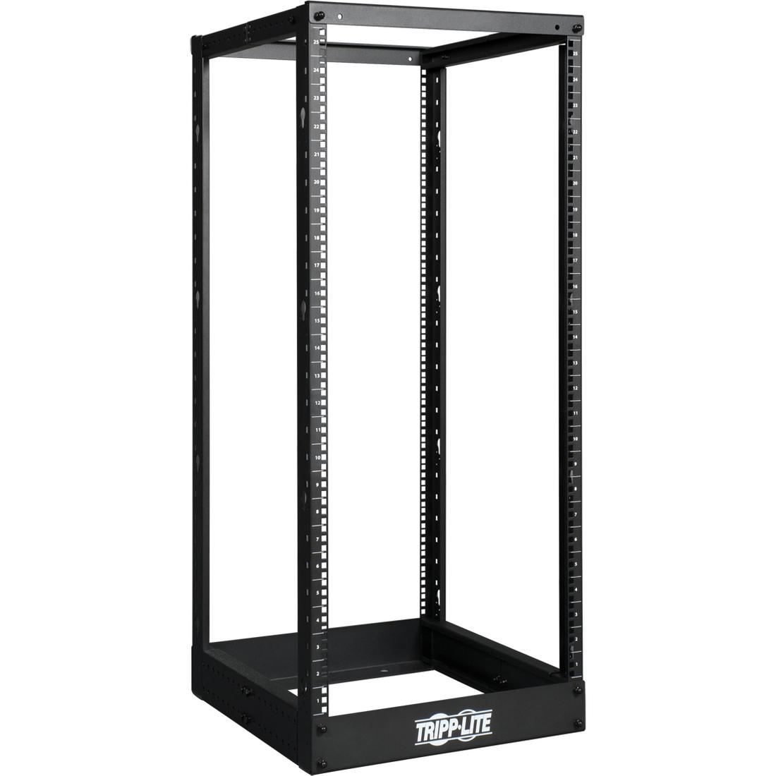Eaton 25U SmartRack 4-Post Open Frame Rack - Organize and Secure Network Rack Equipment