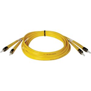 Eaton Duplex Singlemode 9/125 Fiber Patch Cable (ST/ST), 2M (6 ft.)