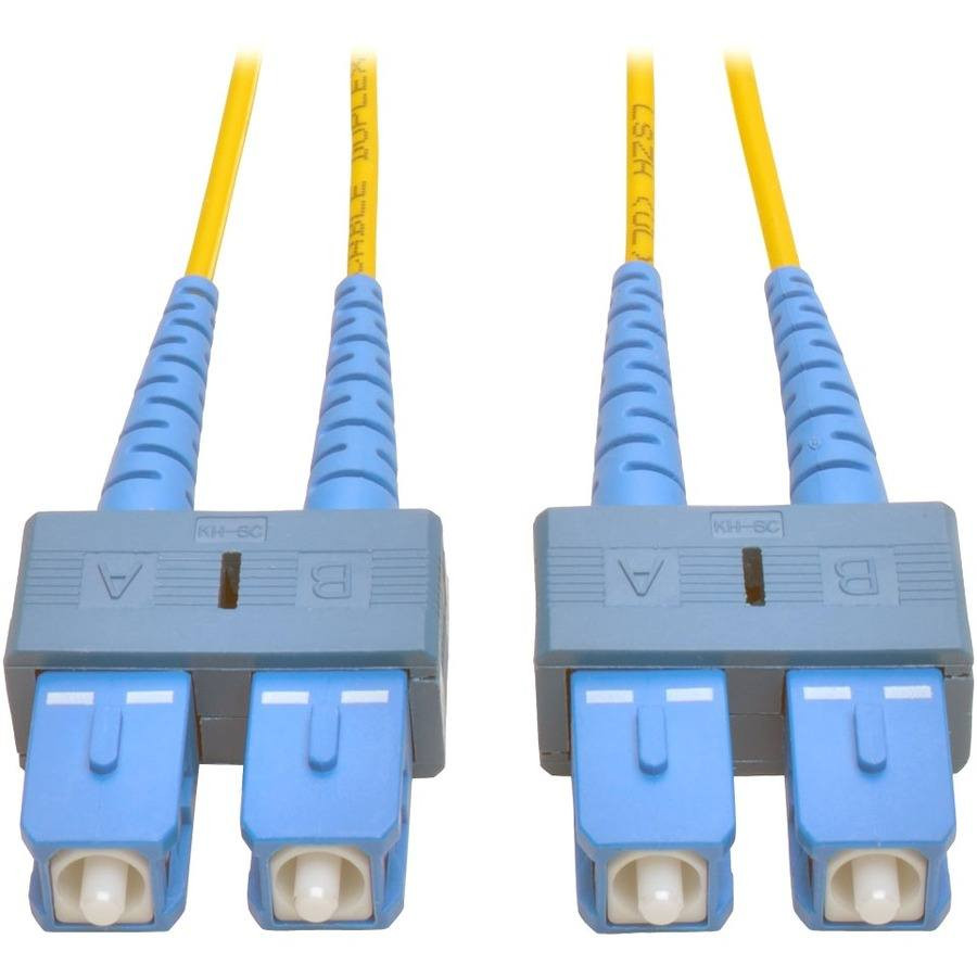 Eaton Duplex Singlemode 9/125 Fiber Patch Cable (SC/SC), 3M (10 ft.)