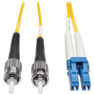 Eaton Duplex Singlemode 9/125 Fiber Patch Cable (LC/ST), 2M (6 ft.)