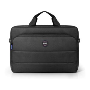 Port Designs Eco Portland Notebook Bag - 17.3" Bag Size, Dedicated Compartment For Laptop, Interior Designed From Recycled and Recyclable Materials, Shoulder Strap, Top Loading, Fr