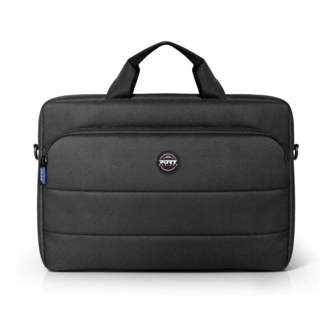 Port Designs Eco Portland Notebook Bag - 17.3" Bag Size, Dedicated Compartment For Laptop, Interior Designed From Recycled and Recyclable Materials, Shoulder Strap, Top Loading, Fr