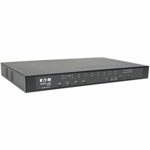 Eaton NetDirector 16-Port Cat5 KVM over IP Switch - Virtual Media, 1 Remote + 1 Local User, 1U Rack-Mount, TAA