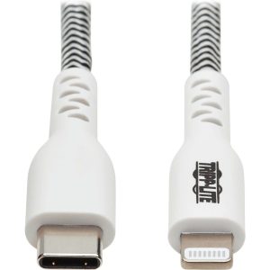 Eaton Heavy-Duty USB-C to Lightning Sync/Charge Cable, MFi Certified - M/M, USB 2.0, 3 ft. (0.91 m)