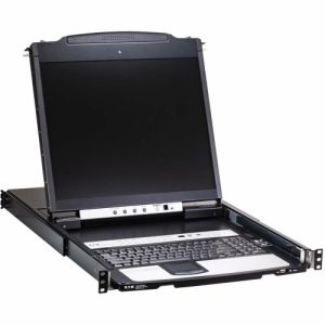 Eaton NetDirector 16-Port Cat5 KVM over IP Switch - 19 in. LCD, 1 Remote/1 Local User, 1U Rack-Mount