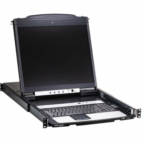 Eaton NetDirector 16-Port Cat5 KVM over IP Switch - 19 in. LCD, 1 Remote/1 Local User, 1U Rack-Mount